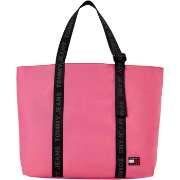 laukut Naiset Ostoslaukut Tommy Jeans BOLSO TOTE ESSENTIAL   AW0AW15819 Vaaleanpunainen