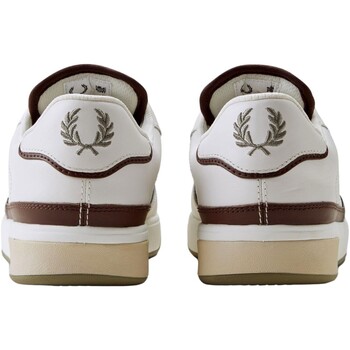 Fred Perry ZAPATILLAS LEATHER/MESH B319 Valkoinen