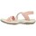 kengät Naiset Sandaalit ja avokkaat Skechers 163112 REGGAE SLIM Vaaleanpunainen