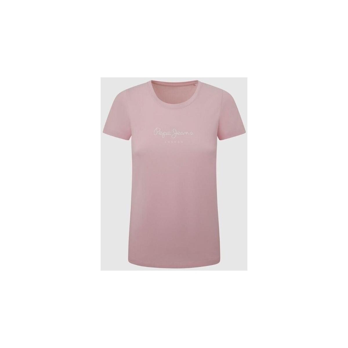 vaatteet Naiset T-paidat & Poolot Pepe jeans PL505202 NEW VIRGINIA Vaaleanpunainen