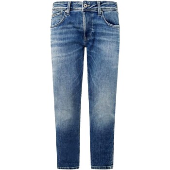 vaatteet Miehet Slim-farkut Pepe jeans VAQUERO HOMBRE SKINNY TIRO BAJO   PM207387MI52 Sininen