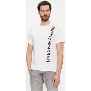 vaatteet Miehet Lyhythihainen t-paita Emporio Armani 211818 4R479 Valkoinen