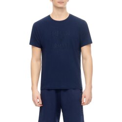 vaatteet Miehet Lyhythihainen t-paita Emporio Armani 211818 4R485 Sininen
