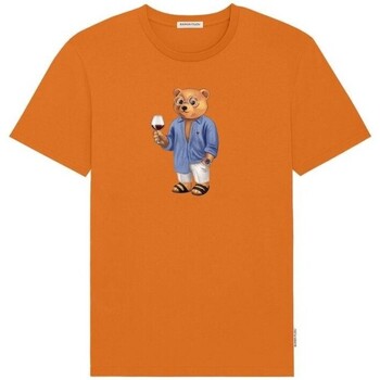 vaatteet Miehet Lyhythihainen t-paita Baron Filou THE YACHT OWNER Oranssi