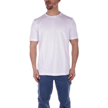 vaatteet Miehet Lyhythihainen t-paita BOSS 50511158 Valkoinen
