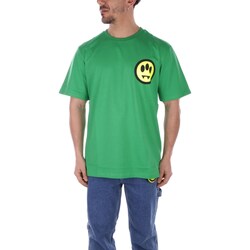 vaatteet Lyhythihainen t-paita Barrow S4BWUATH137 Vihreä