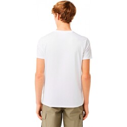 vaatteet Miehet Lyhythihainen t-paita Lacoste  Valkoinen