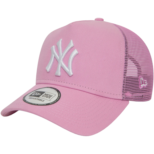 Asusteet / tarvikkeet Naiset Lippalakit New-Era League Essentials Trucker New York Yankees Cap Vaaleanpunainen