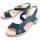 kengät Naiset Sandaalit ja avokkaat Leindia 89069 Sininen