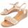 kengät Naiset Sandaalit ja avokkaat Leindia 89078 Beige