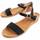 kengät Naiset Sandaalit ja avokkaat Leindia 89080 Musta