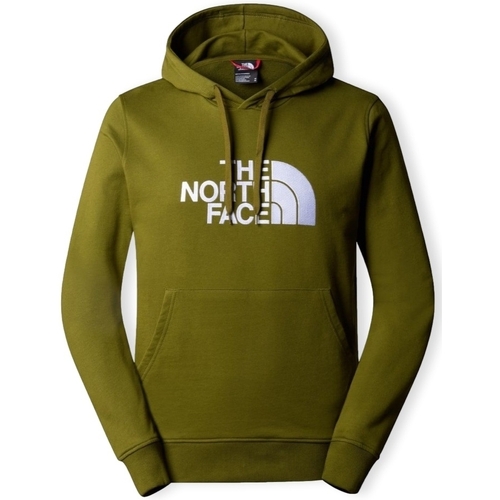 vaatteet Miehet Svetari The North Face Sweatshirt Hooded Light Drew Peak - Forest Olive Vihreä
