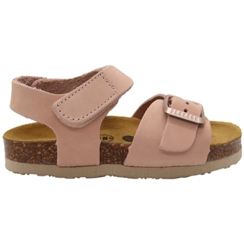 kengät Lapset Sandaalit ja avokkaat Plakton Pinto Baby Sandals - Salmon Vaaleanpunainen