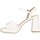 kengät Naiset Sandaalit ja avokkaat Etika 73537 Valkoinen