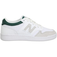 kengät Miehet Tennarit New Balance 480 Velours Toile Homme Blanc Vert Valkoinen