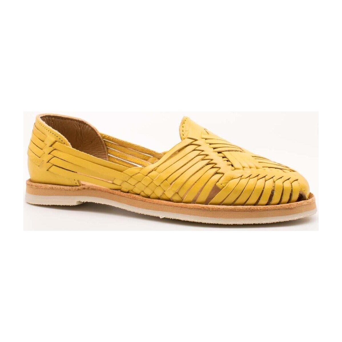 kengät Naiset Derby-kengät & Herrainkengät Mexas  Keltainen