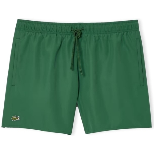 vaatteet Miehet Shortsit / Bermuda-shortsit Lacoste Quick Dry Swim Shorts - Vert Vihreä