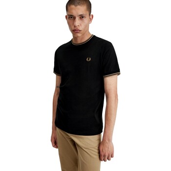 Fred Perry CAMISETA HOMBRE   M1588 Musta