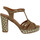 kengät Naiset Sandaalit ja avokkaat Les Venues 6259 Velours Femme Avorio Beige