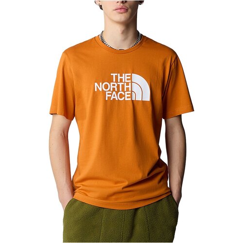 vaatteet Miehet Lyhythihainen t-paita The North Face NF0A87N5PCO1 Oranssi