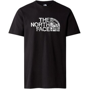 vaatteet Miehet Lyhythihainen t-paita The North Face NF0A87NXJK31 Musta