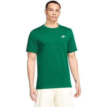 vaatteet Miehet Lyhythihainen t-paita Nike CAMISETA  SPORTSWEAR AR4997 Vihreä