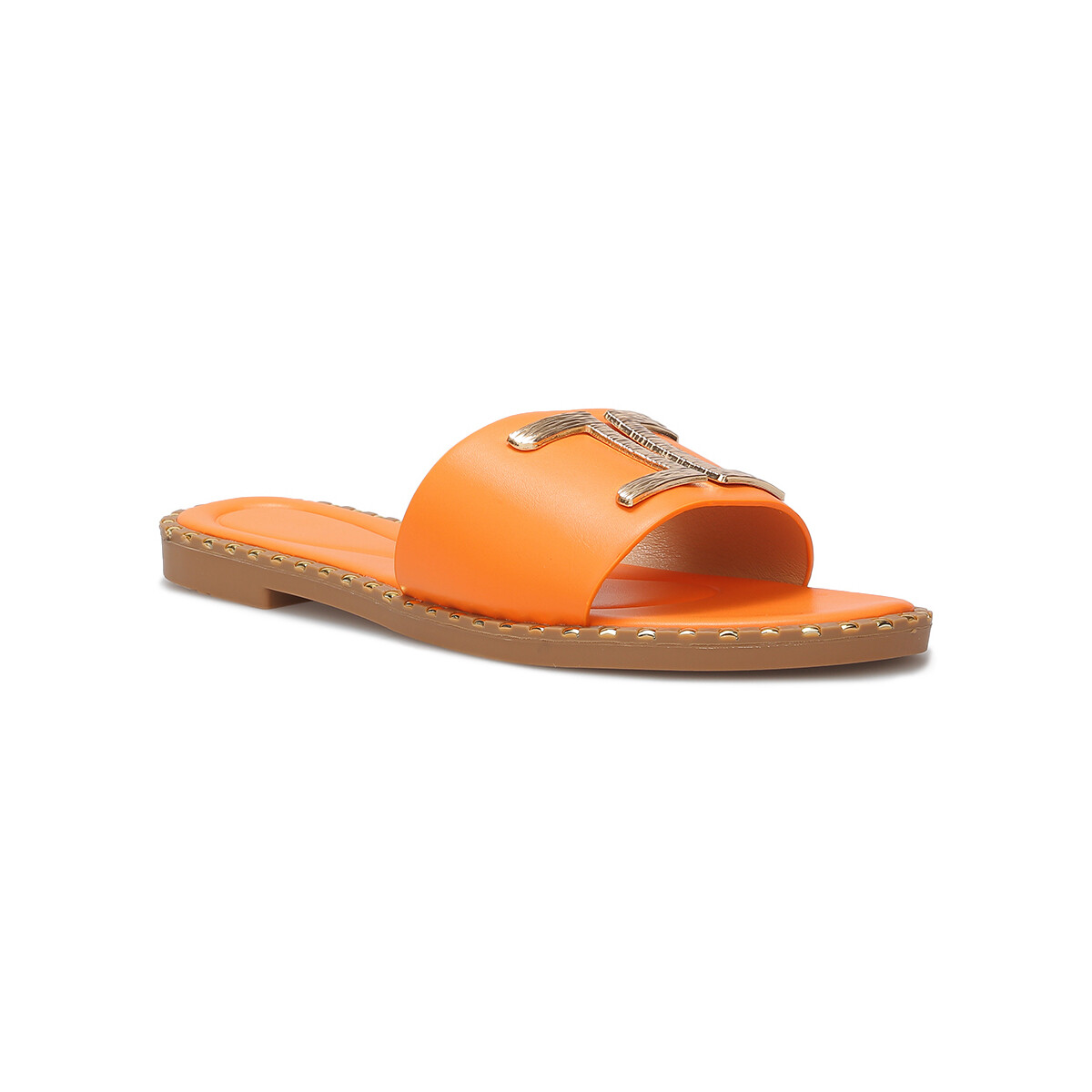 kengät Naiset Varvassandaalit La Modeuse 70370_P164491 Oranssi
