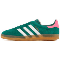 kengät Vaelluskengät adidas Originals Gazele Indoor Green Lucid Pink Vihreä