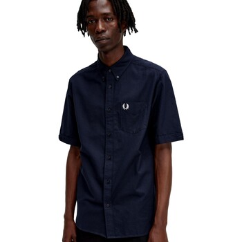 Fred Perry CAMISA HOMBRE OXFORD   M5503 Sininen