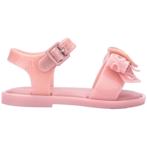 kengät Lapset Sandaalit ja avokkaat Melissa MINI  Mar Baby Sandal Hot - Glitter Pink Vaaleanpunainen