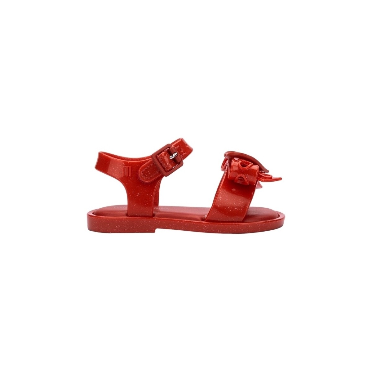 kengät Lapset Sandaalit ja avokkaat Melissa MINI  Mar Baby Sandal Hot - Glitter Red Vihreä