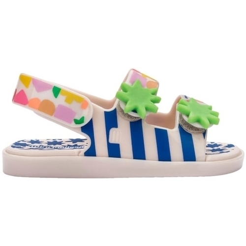 kengät Lapset Sandaalit ja avokkaat Melissa MINI  Estrelar + Fábula B Baby Sandals - Beige/Blue Monivärinen