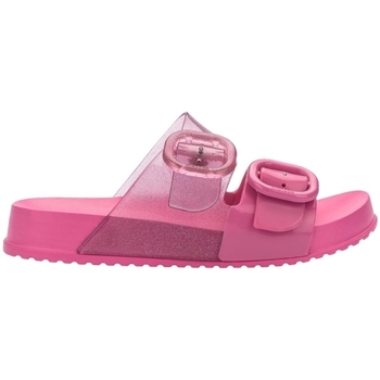 Melissa MINI  Kids Cozy Slide - Glitter Pink Vaaleanpunainen