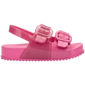 kengät Lapset Sandaalit ja avokkaat Melissa MINI  Baby Cozy Sandal - Glitter Pink Vaaleanpunainen