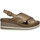 kengät Naiset Sandaalit ja avokkaat Pon´s Quintana 9819 Cuir Tresse Femme Bronze Other