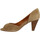 kengät Naiset Sandaalit ja avokkaat Les Venues 3669 Velours Femme Sable Beige