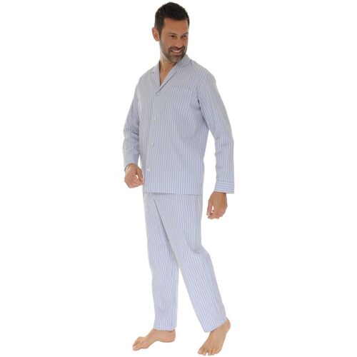 vaatteet Miehet pyjamat / yöpaidat Pilus FARELL Sininen