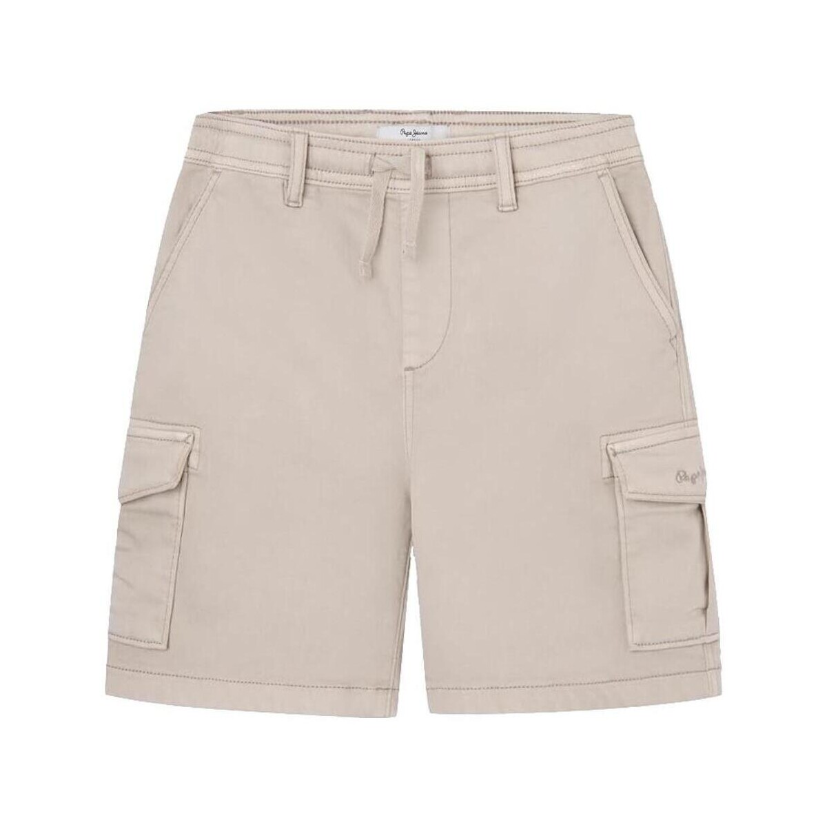 vaatteet Pojat Shortsit / Bermuda-shortsit Pepe jeans  Beige