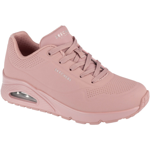 kengät Naiset Matalavartiset tennarit Skechers Uno-Stand on Air Vaaleanpunainen