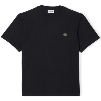vaatteet Miehet T-paidat & Poolot Lacoste Classic Fit T-Shirt - Noir Musta