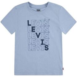 vaatteet Pojat Lyhythihainen t-paita Levi's  Sininen