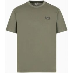 vaatteet Miehet Lyhythihainen t-paita Emporio Armani EA7 8NPT18 PJ02Z Vihreä