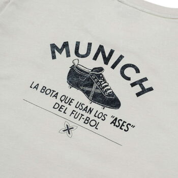 Munich T-shirt vintage Harmaa