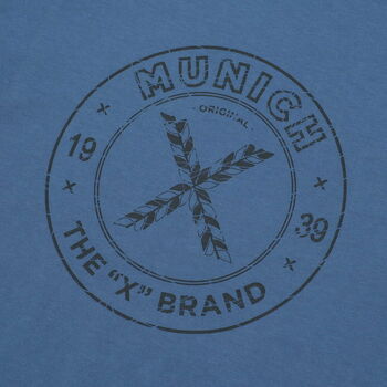 Munich T-shirt vintage Sininen