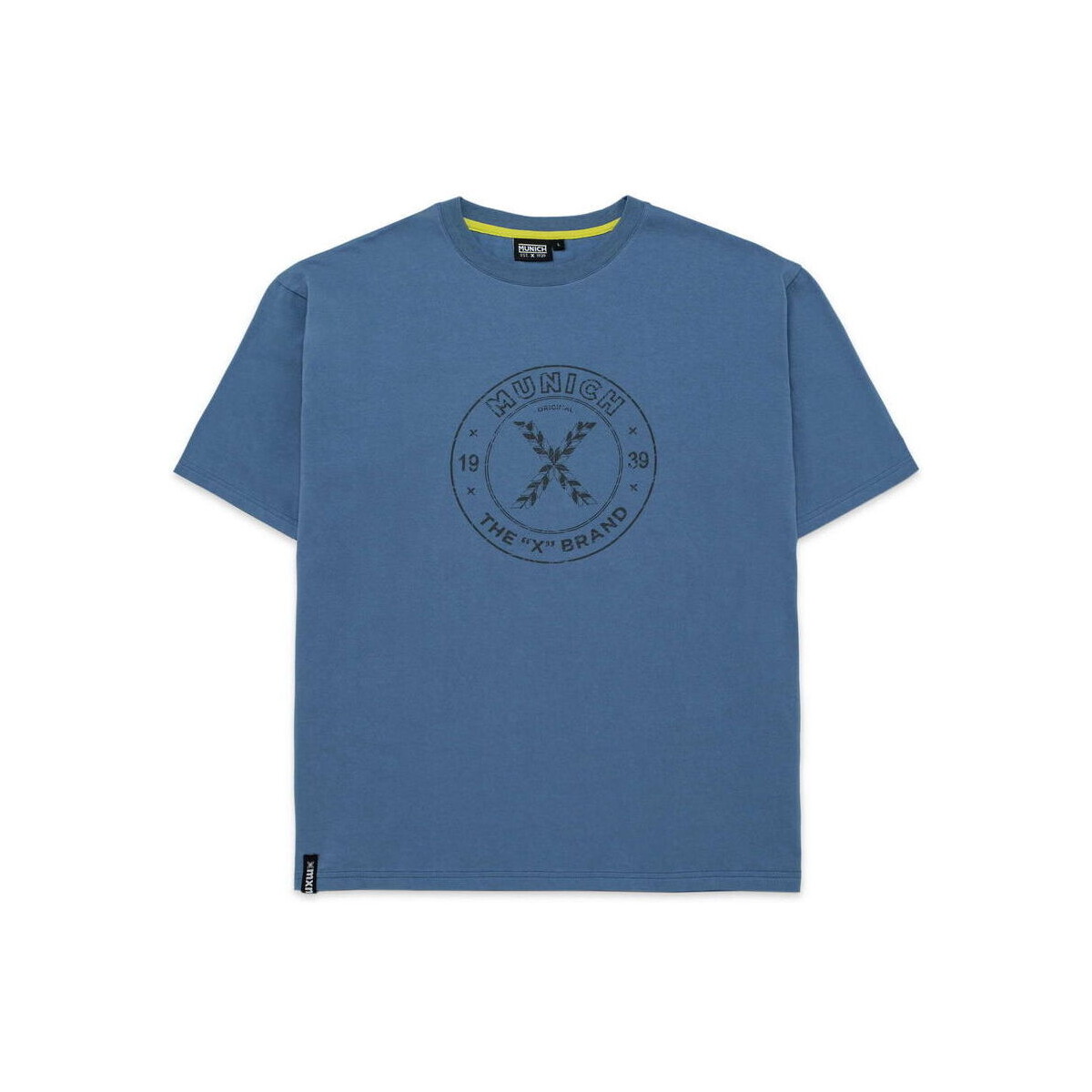 vaatteet Miehet Lyhythihainen t-paita Munich T-shirt vintage Sininen