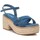 kengät Naiset Sandaalit ja avokkaat Refresh 171932 Sininen