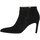 kengät Naiset Nilkkurit Freelance Forel 7 Low Zip Boot Velours Femme Black Musta