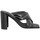 kengät Naiset Sandaalit ja avokkaat Freelance Bibi 85 Cuir Femme Noir Musta