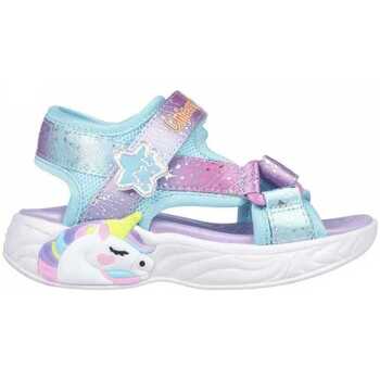 kengät Lapset Sandaalit ja avokkaat Skechers Unicorn dreams sandal - majes Sininen