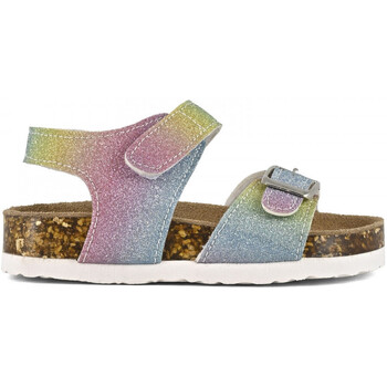 kengät Tytöt Sandaalit ja avokkaat Colors of California Bio sandal microglitter Monivärinen